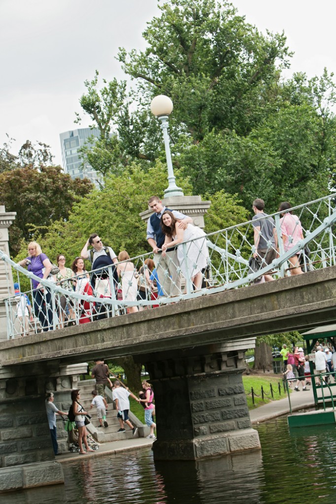 Engagement photography in Boston