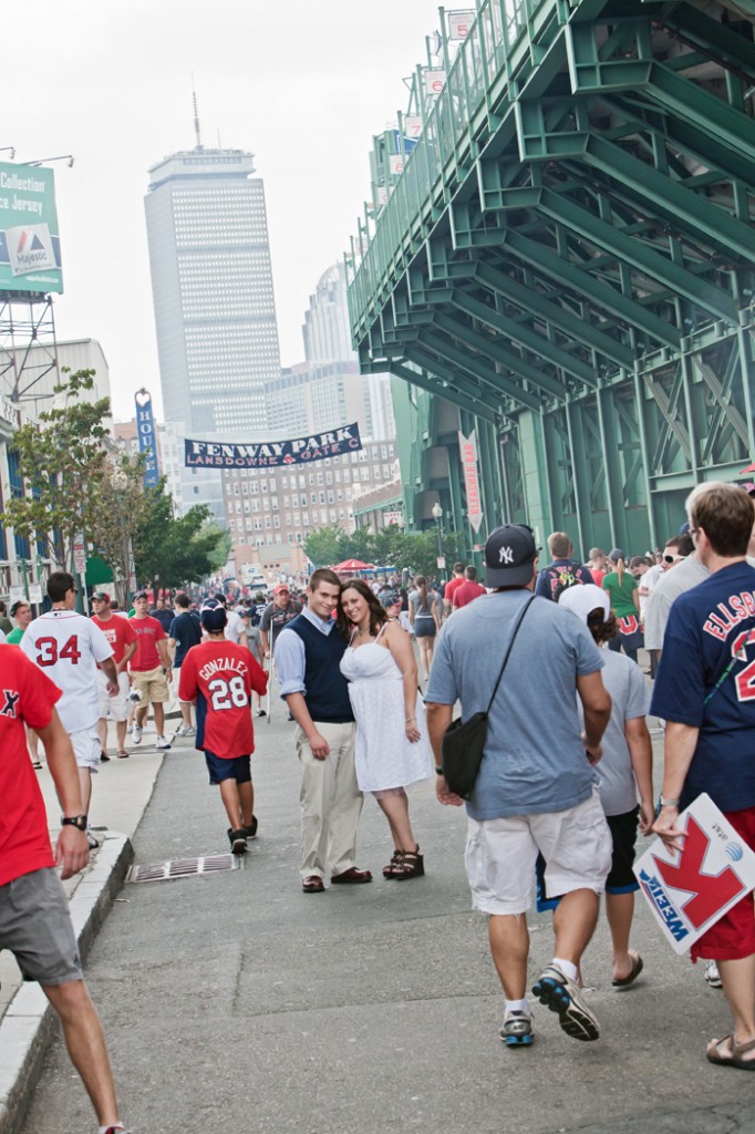 FENWAY PARK ENGAGEMENT PHOTOS