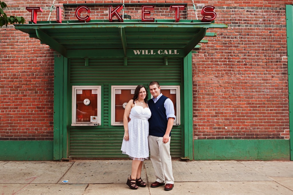 FENWAY PARK BOSTON ENGAGEMENT PHOTOS