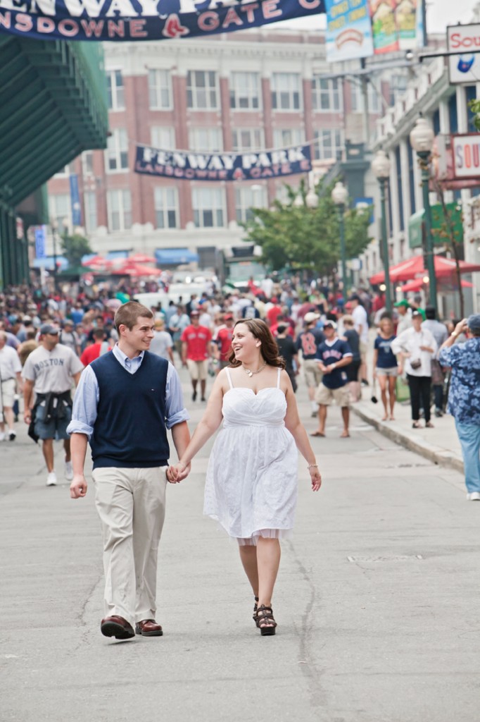 FENWAY PARK ENGAGEMENT PHOTOS