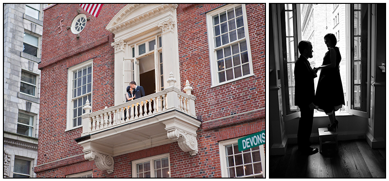 Massachusetts wedding photographer The Old statehouse Boston