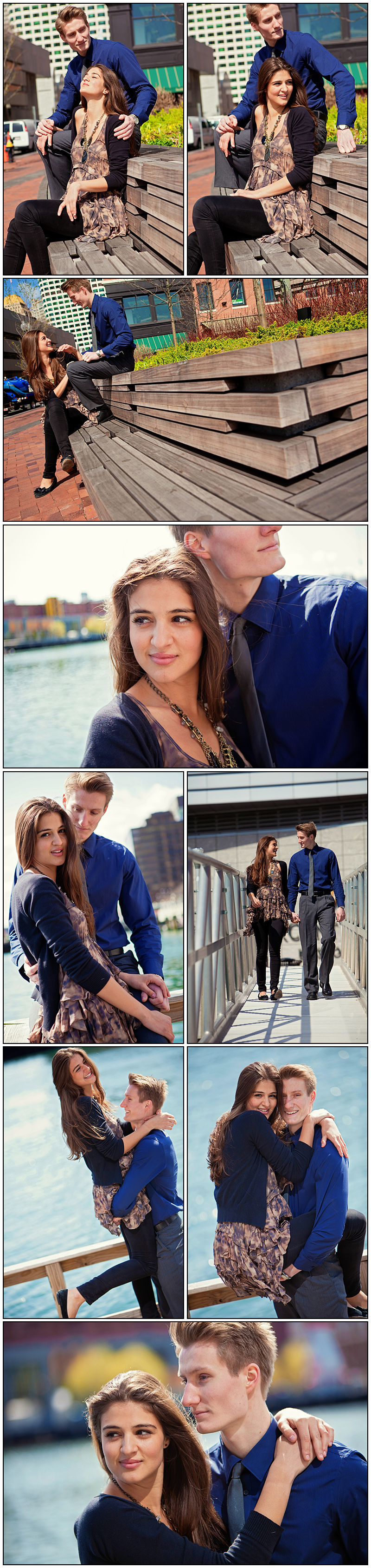 ENGAGEMENT SESSION BOSTON WATERFRONT