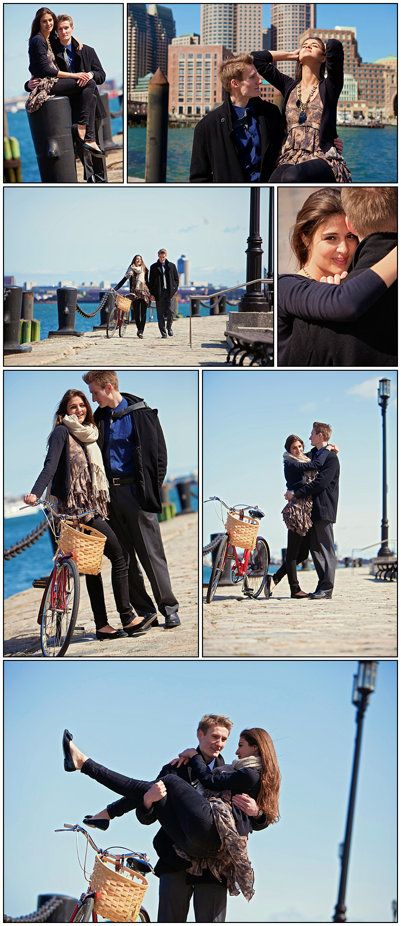 BOSTON WATERFRONT ENGAGEMENT PHOTOGRAPHY SESSION